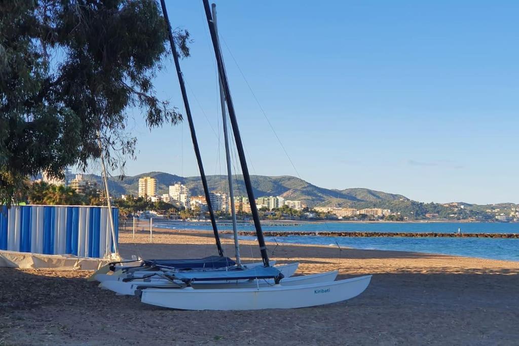 Incredible Seafront With Sunrise And Sunset Views Apartment Benicassim Luaran gambar