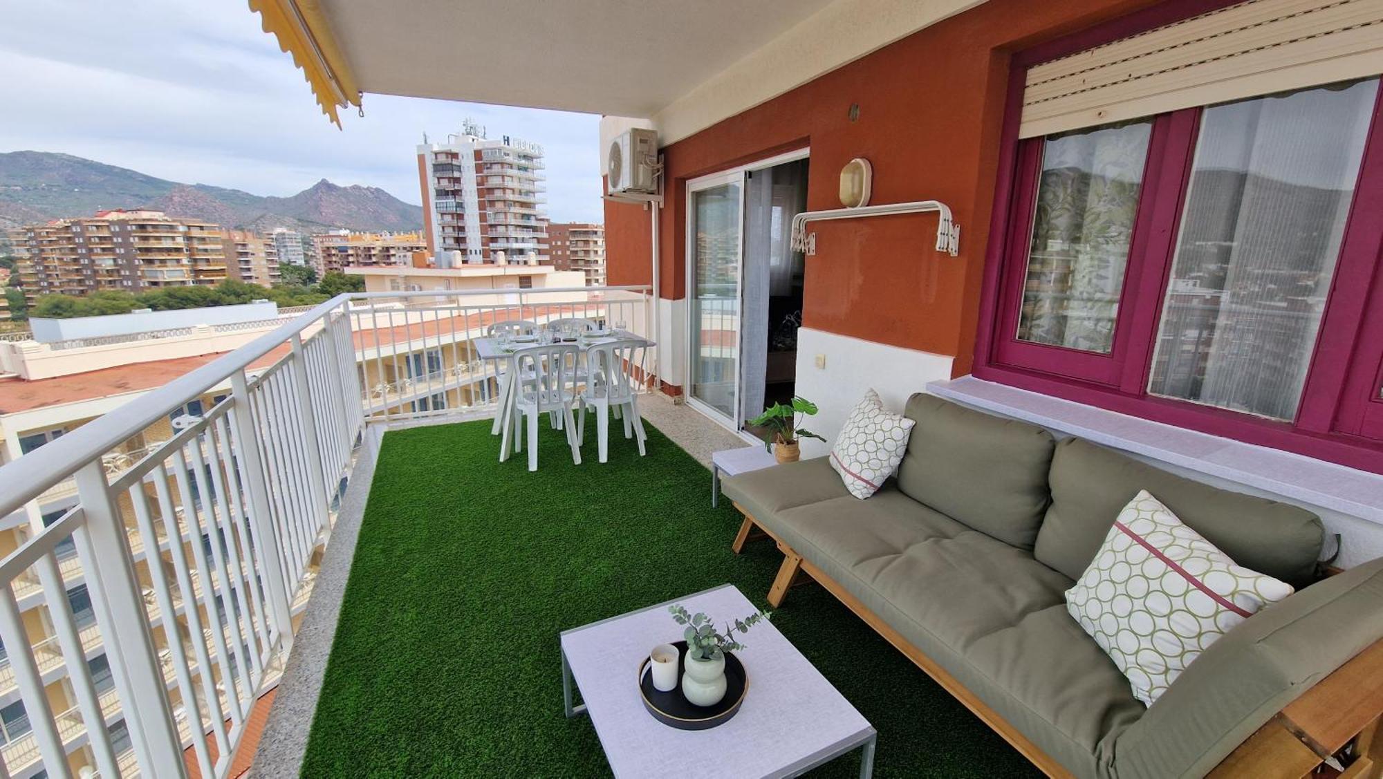 Incredible Seafront With Sunrise And Sunset Views Apartment Benicassim Luaran gambar